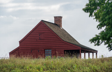 Obraz premium Saratoga National Historical Site in Upstate New York