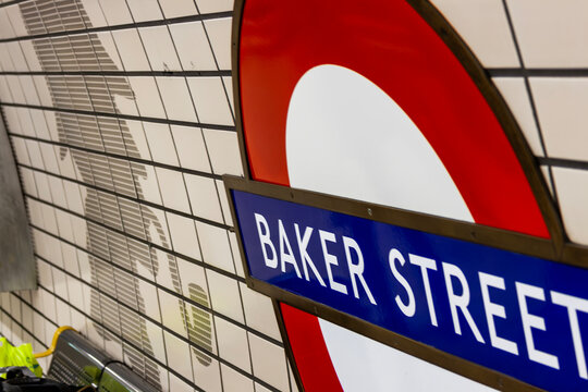 London Uk 21.06.20 221B Baker Street is the London address of the fictional detective Sherlock Holmes, created by author Sir Arthur Conan Doyle. In the United Kingdom, 