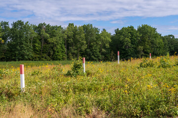 Fototapeta na wymiar Saratoga National Historical Site in Upstate New York