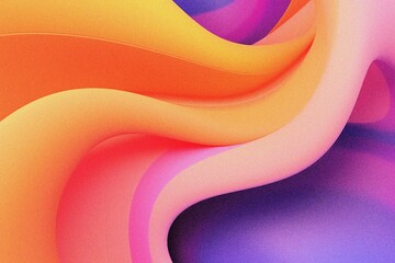 orange magenta purple grainy abstract wavy fluid background with noise texture for header poster banner backdrop design