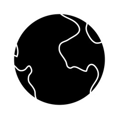 Planet icon vector. astronomy illustration sign. space symbol. science logo.