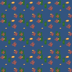 Seamless pattern illustration 