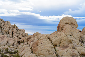 Desert Boulder Formations in Joshua Tree