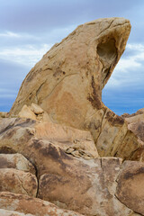 Desert Boulder Formations in Joshua Tree