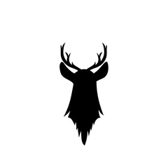 Deer head design vector. Deer animal icon vector illustration