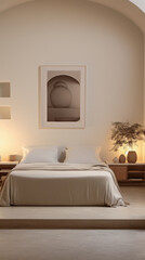 Zen-Inspired Minimalist Bedroom