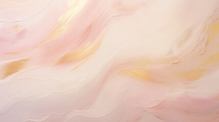 Naklejka premium Pink watercolor gold marble background abstract with Generative Ai.