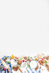 Christmas baking background