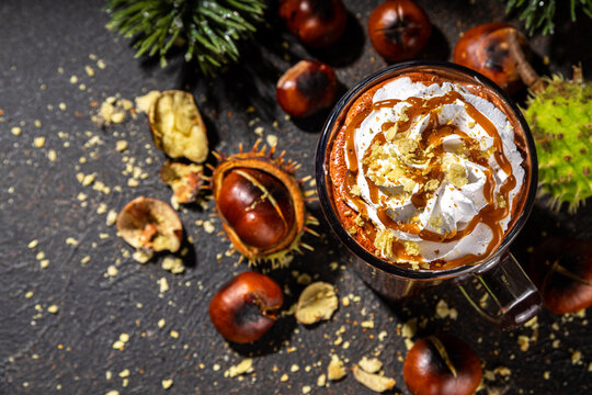 Chestnut hot chocolate