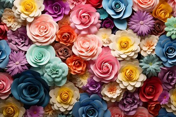 bouquet of roses.floral background. Floral pattern. Creative background concept