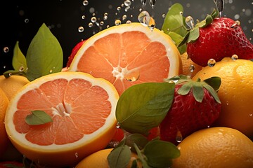 Fruitful Fusion: Exploring the Harmony of Kiwi, Strawberry, and Orange