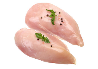 Chicken meat isolated