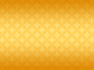 ゴールドの高級感ある和柄背景