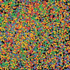 colorful confetti background vector image glitter background