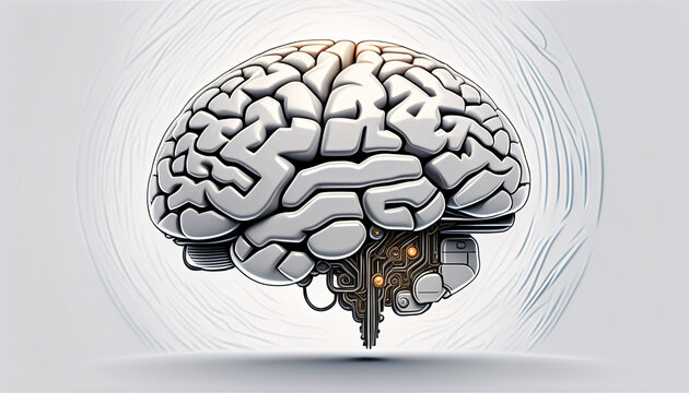 Cybernetic brain, cyberpunk, artificial intelligence, transhumanism	