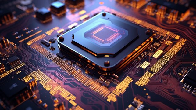 an abstract concept of CPU parallel processing capabilities.