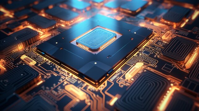 an abstract concept of CPU parallel processing capabilities.
