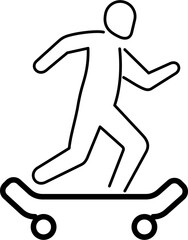 Fototapeta premium Skating
