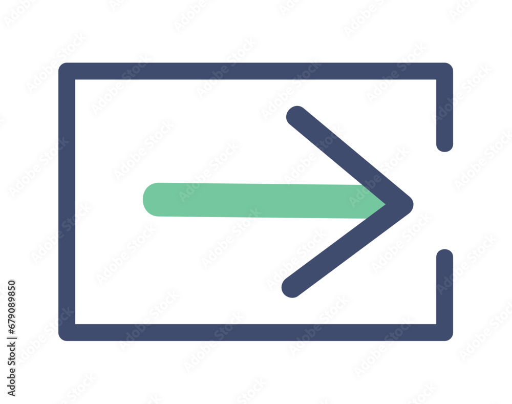 Aufkleber pastels arrow in carton style. image highlight harmony and movement in all projects with this pastel