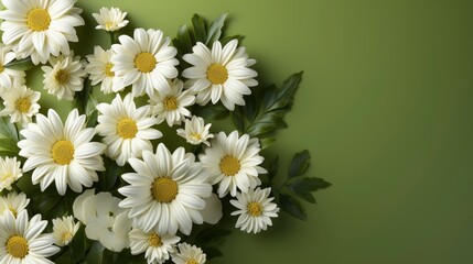 Fototapeta premium Daisywheel Much Green Leaf On Background, HD, Background Wallpaper, Desktop Wallpaper