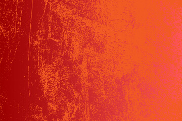 Red Grunge Textured Background For Aged Design