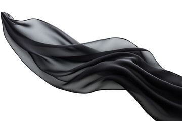 Elegant fashion flying satin silk cloth design for product display