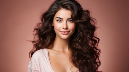 Beautiful Woman Perfect Skin Natural Make, HD, Background Wallpaper, Desktop Wallpaper