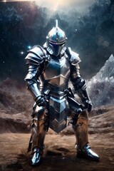 Knight Hero and RPG character asset for games artwork and 4k wallpapers of cinematic epic realism