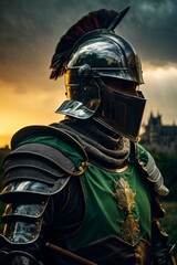 Knight Hero and RPG character asset for games artwork and 4k wallpapers of cinematic epic realism