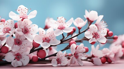 Blossom Tree Over Nature Background Spring, HD, Background Wallpaper, Desktop Wallpaper