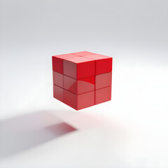 Obraz premium Red Cube