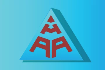 Fotobehang HAA, AA, logos. Abstract initial monogram letter alphabet logo design © khan-art