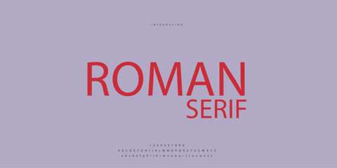 Elegant Font Uppercase Lowercase and Number. Classic Lettering Minimal Fashion Designs. Typography modern Serif fonts regular decorative vintage concept. vector illustration