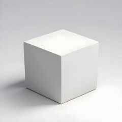 white 3d box
