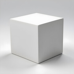 White 3d box