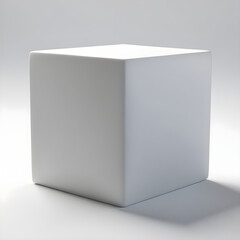 White 3d box
