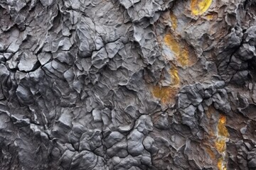 volcanic glass texture formed from cooled lava flow