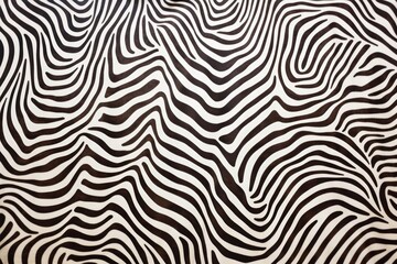 pattern flow from zebras belly to legs