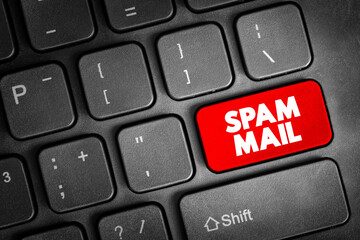 Spam Mail - unsolicited and unwanted junk email sent out in bulk to an indiscriminate recipient...