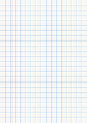 Math paper, Notebook paper background. Sheets of square and lined paper