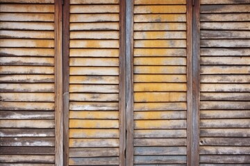 vintage wooden window shutter texture