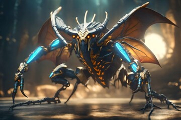 fantasy cyborg soldier