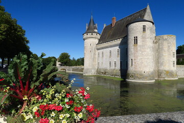 Castel of Sully sur Loire, France