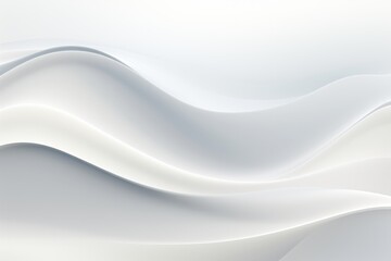 Abstract white wave background