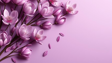 Purple Crocus Flowers Spring High Quality, HD, Background Wallpaper, Desktop Wallpaper