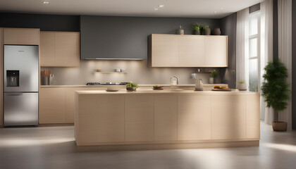 Fototapeta premium modern kitchen interior