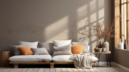 Scandinavian Living Room Interior Design Grey, HD, Background Wallpaper, Desktop Wallpaper