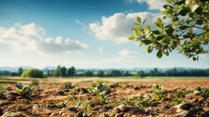 Serene Summer Rural Landscape Green Trees, HD, Background Wallpaper, Desktop Wallpaper