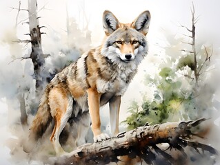 Majestic Coyote: Captivating Wildlife Photography
