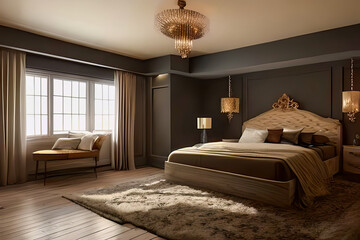 Contemporary Residential Bedroom
